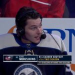 Elvis Merzlikins expects more shutouts in front of his Columbus Blue Jackets family this season