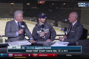 Blue Jackets' Oliver Bjorkstrand wants to exceed John Tortorella's high expectations