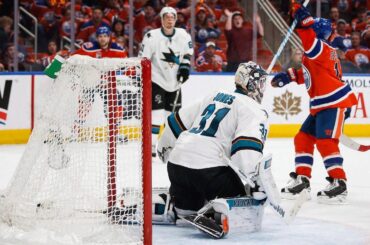 Desharnais helps Oilers complete Game 5 comeback against Sharks