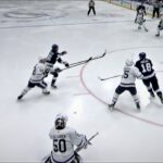 Ondrej Palat Gets A Stick On This Point Shot To Redirect It Past Kallgren For The 5-0 Lead