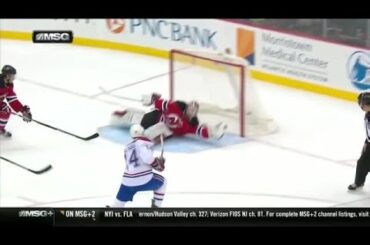 Schneider stuns Plekanec with incredible glove save