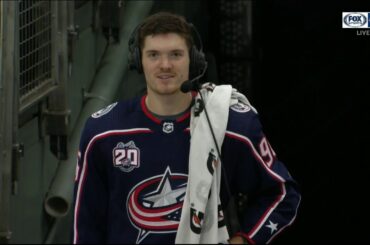 Jack Roslovic says he's been practicing some moves