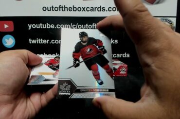 Out Of The Box Group Break #13270- 2022 UD Team Canada Juniors (2 BOX) “Letter” Random