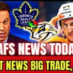 🚨 WOW! FORMER PREDATORS PLAYER JOINS MAPLE LEAFS! GREAT DEAL FOR THE FANS! TORONTO NEWS MAPLE LEAFS