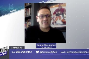 Jamie McLennan on Spencer Martin, Michael DiPietro and Evander Kane