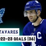 John Tavares (#91) All 36 Goals of the 2022-23 NHL Season