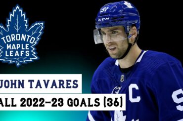 John Tavares (#91) All 36 Goals of the 2022-23 NHL Season