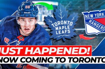 BREAKING! GOOD TRADE? REVEALED NOW! TORONTO MAPLE LEAFS NEWS! NHL NEWS!