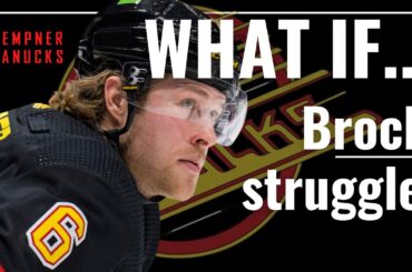 WHAT IF...Brock Boeser struggles AGAIN???