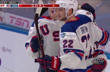2018 WJC: Highlights - USA 9, Denmark 0