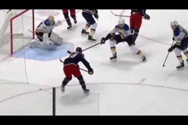 Vlad Gavrikov first NHL goal for Blue Jackets (2019)
