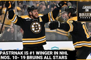 David Pastrnak is the NHL"s top winger + Nos 10-19 Boston Bruins All Stars