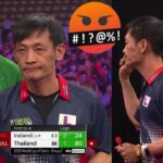 Ireland - Thailand Incident at World Cup of Darts 2023 #darts
