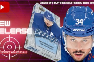 2023-24 MVP Hockey Hobby Box Break - NEW RELEASE