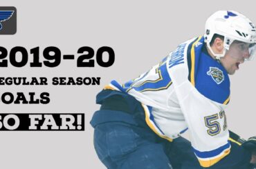 David Perron (#57) | 2019-20 Goals | STL | (First 20 Goals)