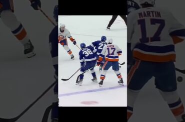 GOAL Brandon Hagel Lightning v Islanders 5-3 NHL 2022-23#shorts