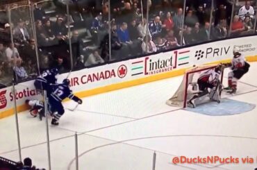 Josh Manson Receives Game Misconduct For Throat Slash Gesture