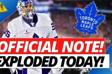 EXCLUSIVE NEWS! THAT WAS CHILLING! NOBODY EXPECTED THIS! TORONTO MAPLE LEAFS NEWS TODAY! NHL NEWS!