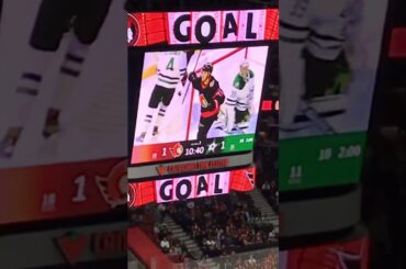 BUT: Chris Tierney vs Stars (17 octobre 2021)