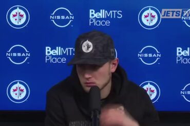 Winnipeg Jets game 14 post-game media availability: Kristian Vesalainen