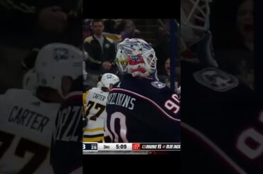 GOAL Brock McGinn Blue Jackets v Penguins 3-6 NHL 2022-23#shorts