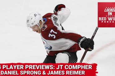 '24 Player Previews: JT Compher, Daniel Sprong & James Reimer