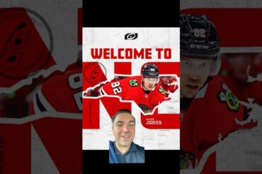 Carolina Hurricanes sign Caleb Jones to a one year contract at $775k AAV #caneshockey