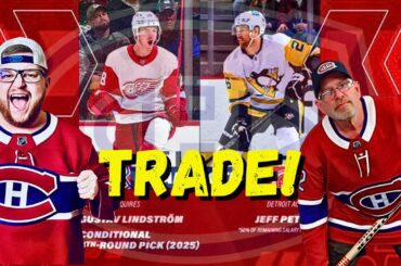 Habs Trade Talk - Petry to Detroit for Lindstrom!