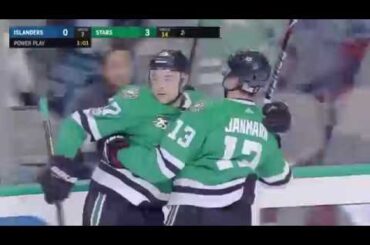 Mattias Janmark Goal vs NYI November 10, 2017