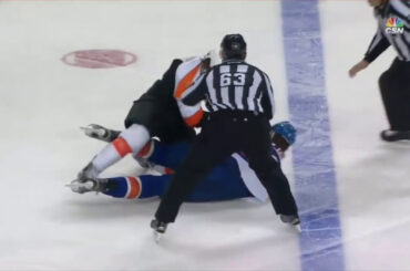 Claude Giroux vs Nick Leddy