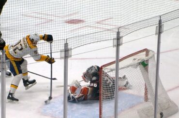 John Gibson's incredible pair of saves