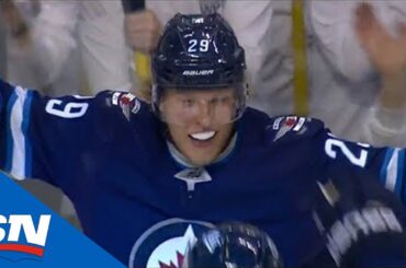 Patrik Laine Beats Jordan Binnington With A Laser Shot Top Corner