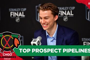 Where do the Blackhawks rank among the NHL’s top prospect pipelines? | CHGO Blackhawks Podcast