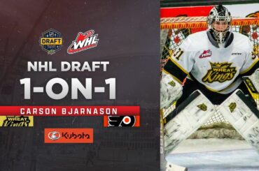 2023 NHL Draft 1-on-1 - Carson Bjarnason