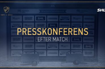 Presskonferens DIF-FHC | 2-4 | 211009