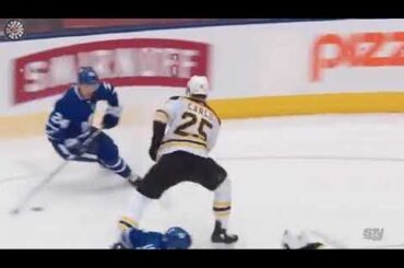 Kapanen destroys Brandon Carlo's ankles