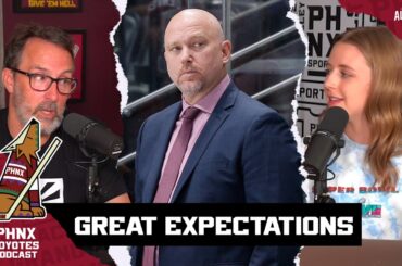 How much pressure is on Arizona Coyotes head coach André Tourigny?