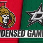 11/23/18 Condensed Game: Senators @ Stars