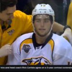 Calle Jarnkrok Injured After Hit From Coyle