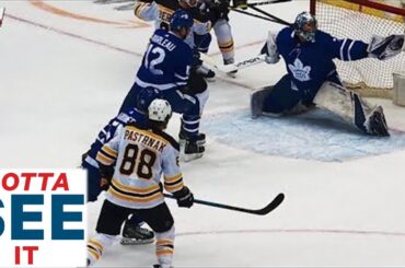GOTTA SEE IT: Frederik Andersen Flashes Leather To Deny Patrice Bergeron