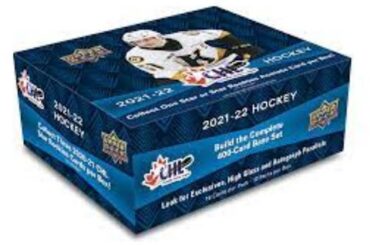 2021-22 CHL Hockey Box Opening with at least 1 auto hit!