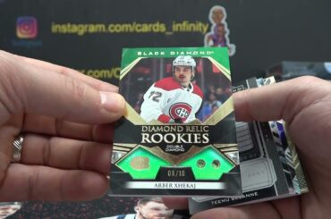 2022/23 Upper Deck Black Diamond NHL Hockey 5 Box Case #s Break