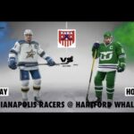 NAHA 2022-23 Season - Indianapolis Racers @ Hartford Whalers (Whalers' Home Opener)