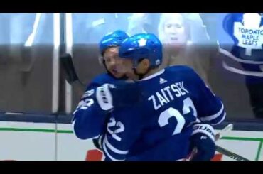 Nikita Zaitsev assists on Brown's wrister for Leafs (2017)