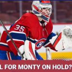 What is the hold up between the Montreal Canadiens and Samuel Montembeault's new contract?