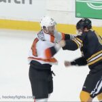 Sean Couturier vs David Backes Oct 8, 2016