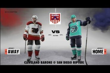 NAHA 2022-23 Season - Cleveland Barons @ San Diego Riptide (Riptide's Home Opener)