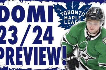 Maple Leafs 2023/24 Player Preview Max Domi!