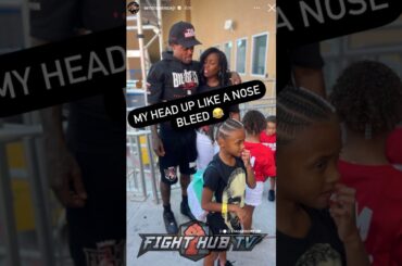 Errol Spence CONGRATULATES Crawford after win; SHOWS face after fight!