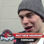 IceHogs Postgame - Matthew Highmore - 12/28/17